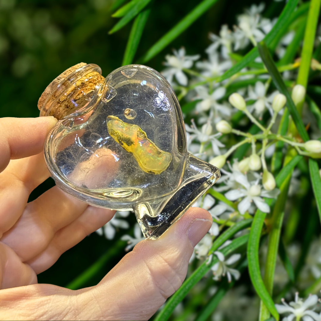 Heart Shaped - Opal Jar