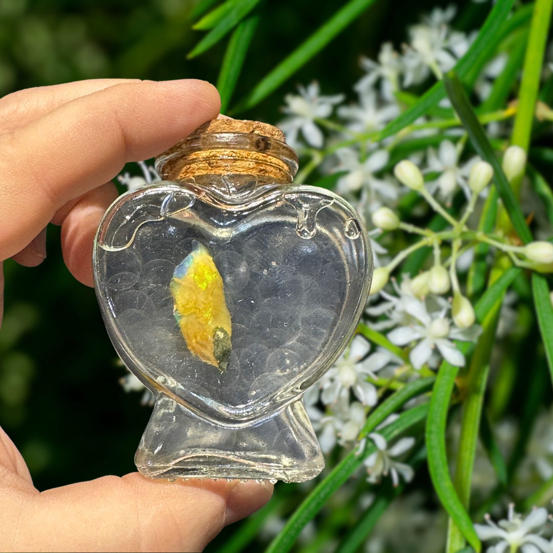 Heart Shaped - Opal Jar
