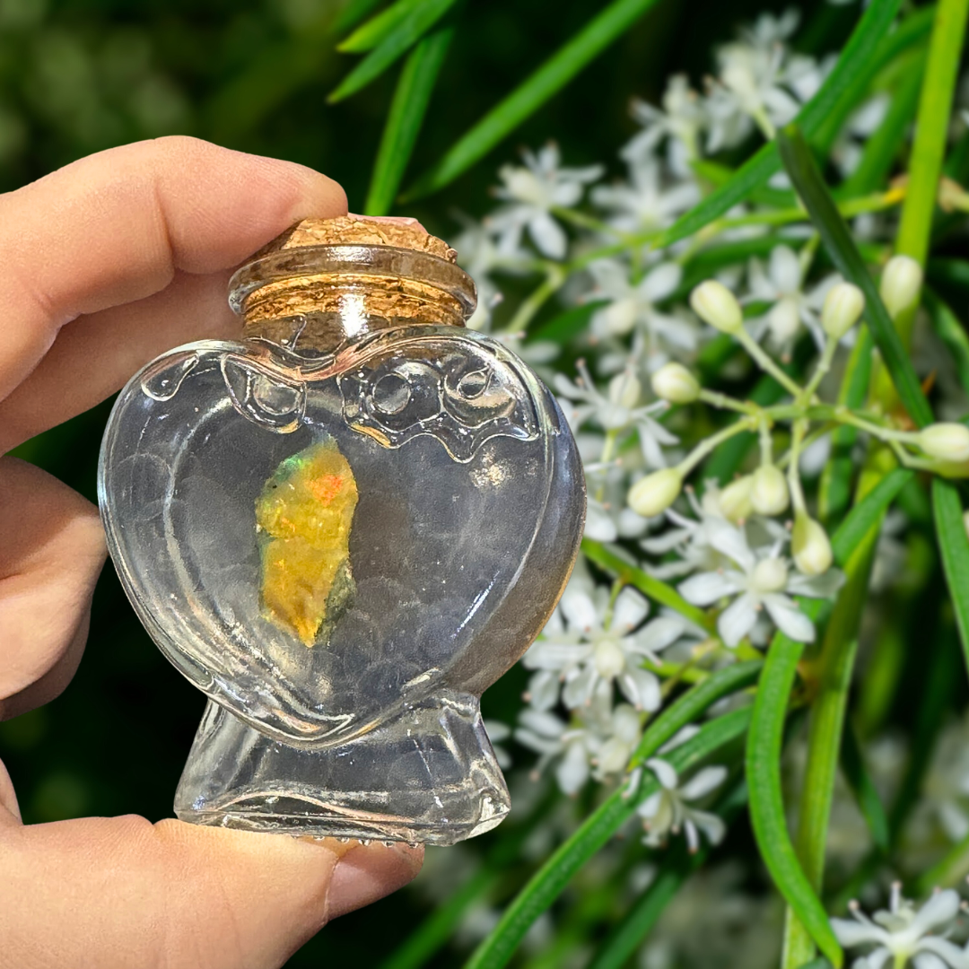 Heart Shaped - Opal Jar