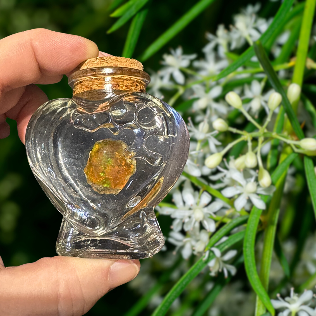 Heart Shaped - Opal Jar