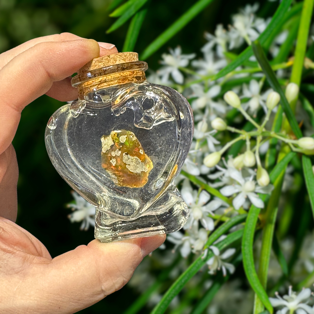 Heart Shaped - Opal Jar
