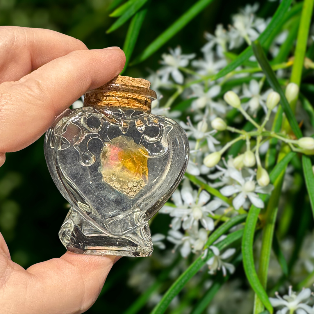 Heart Shaped - Opal Jar