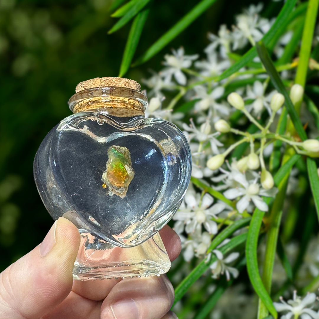 Heart Shaped - Opal Jar