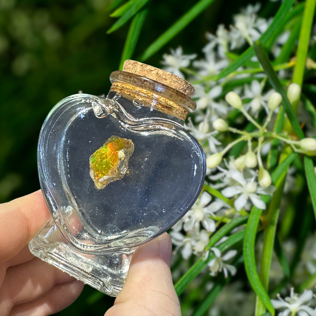 Heart Shaped - Opal Jar