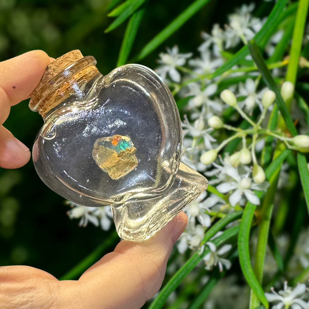 Heart Shaped - Opal Jar