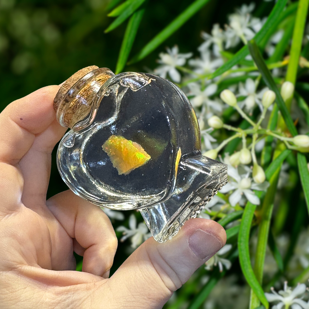 Heart Shaped - Opal Jar