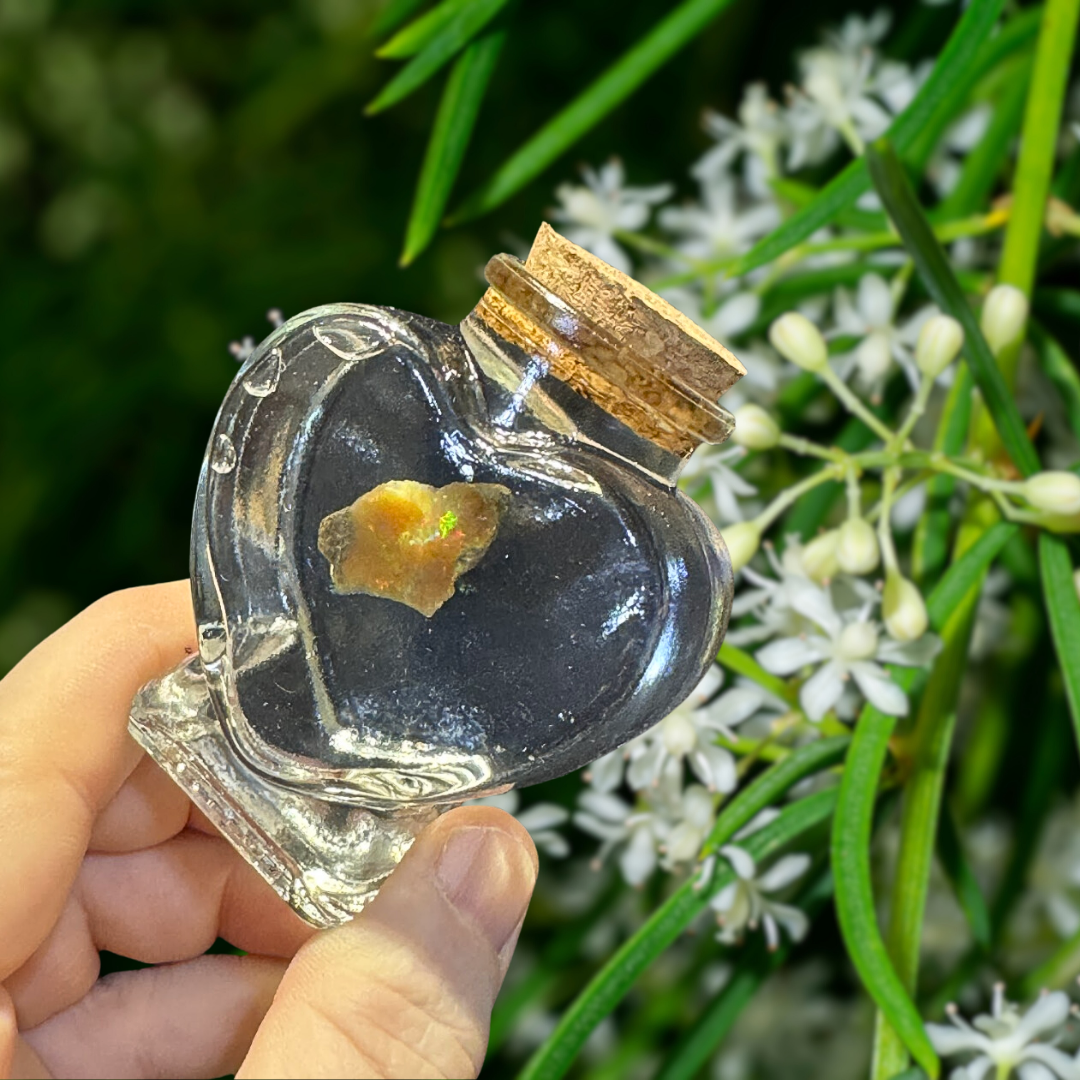 Heart Shaped - Opal Jar