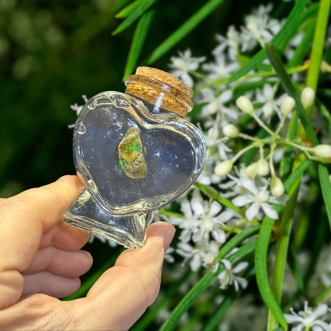 Heart Shaped - Opal Jar