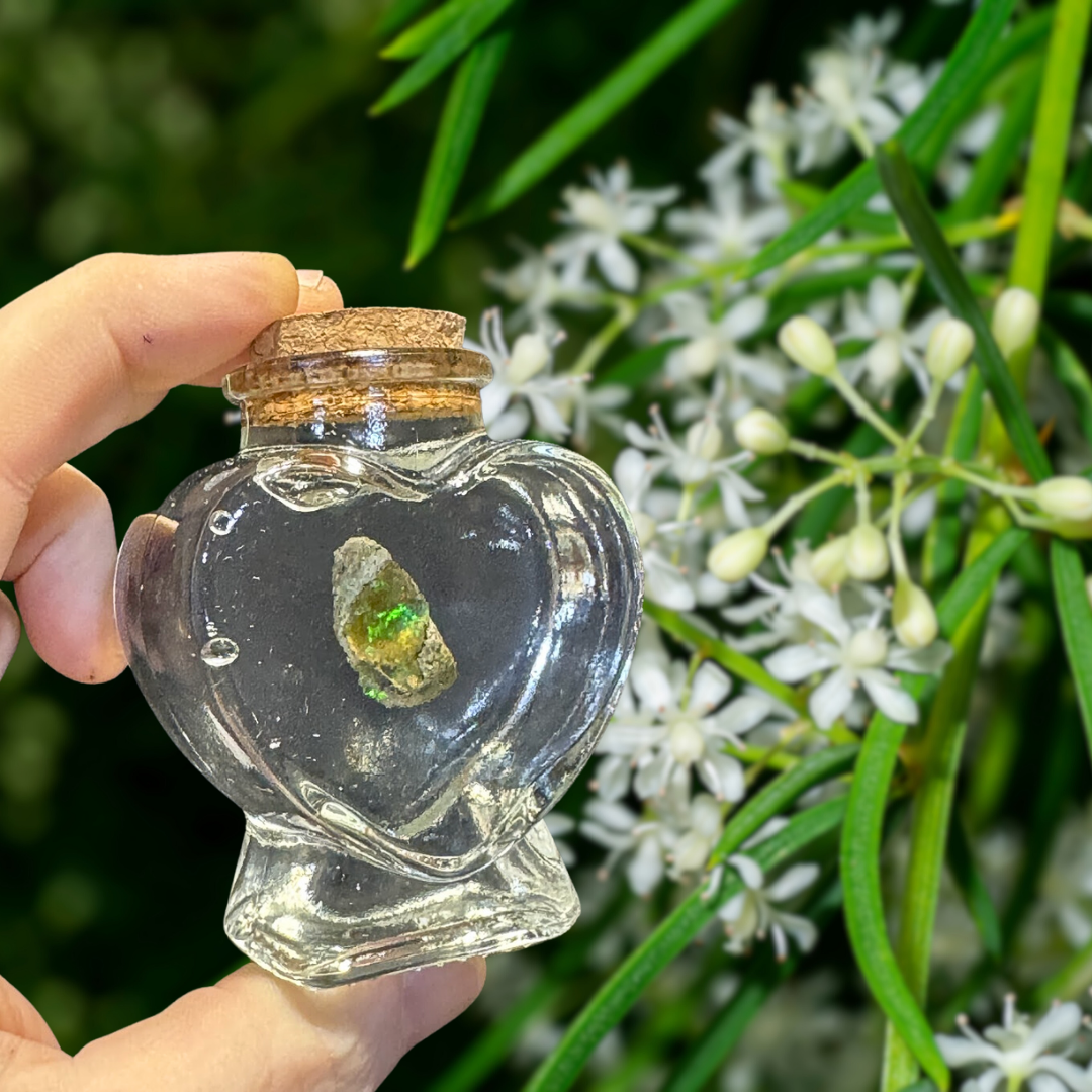 Heart Shaped - Opal Jar