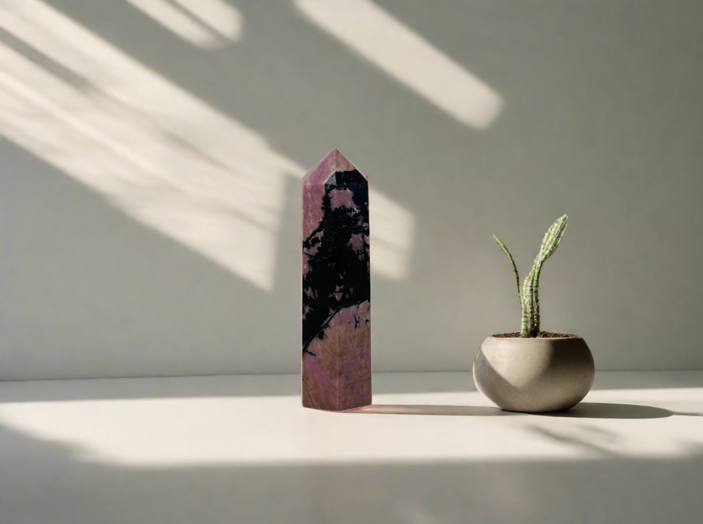 Rhodonite Tower