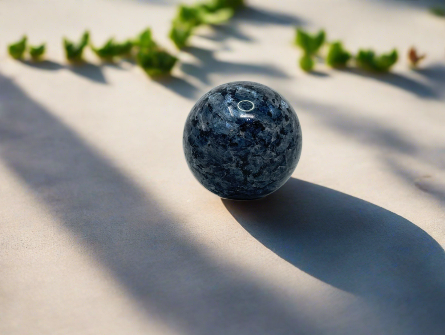 Larvikite Sphere