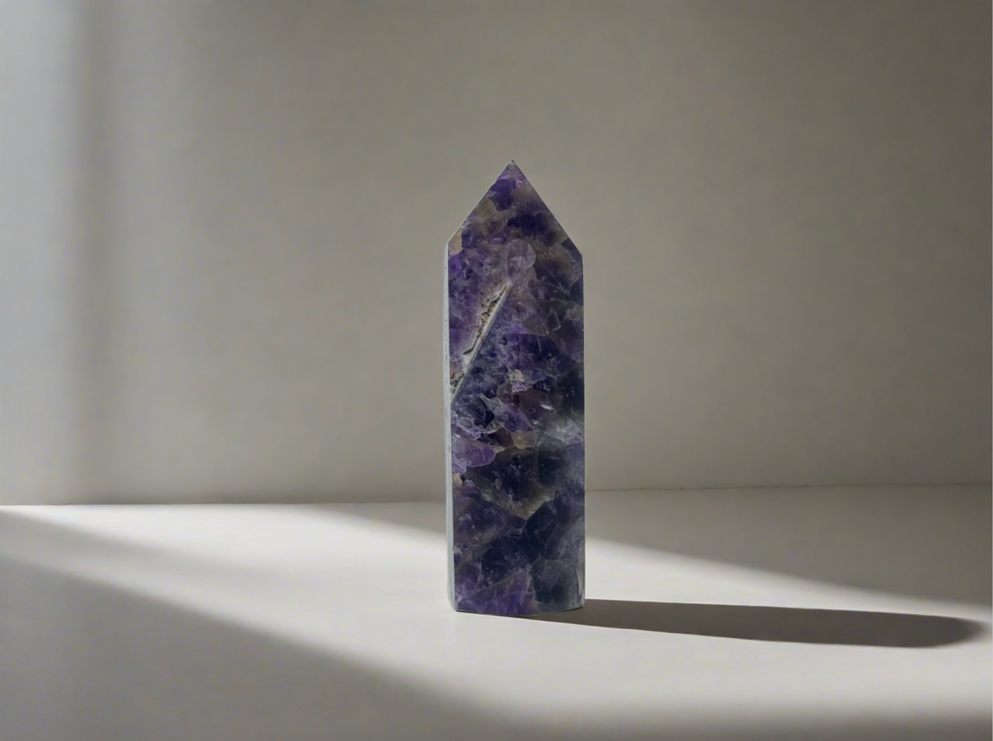 Chevron Amethyst Tower
