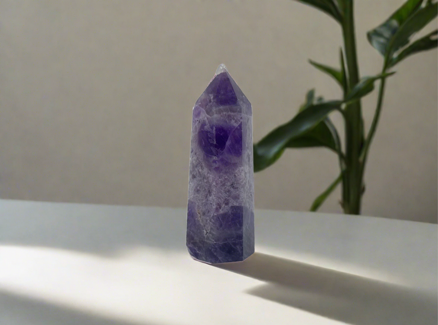 Chevron Amethyst Tower