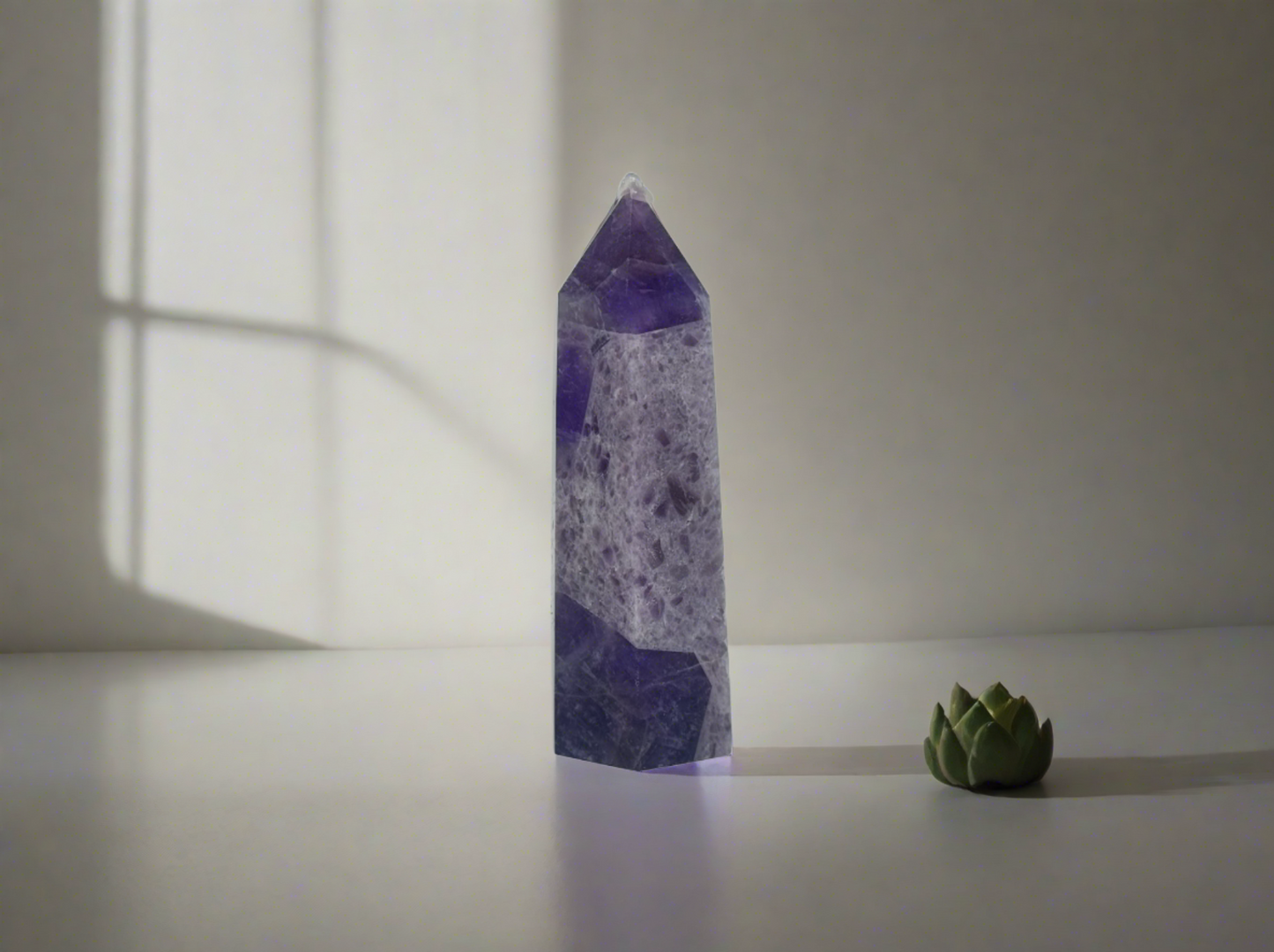 Chevron Amethyst Tower