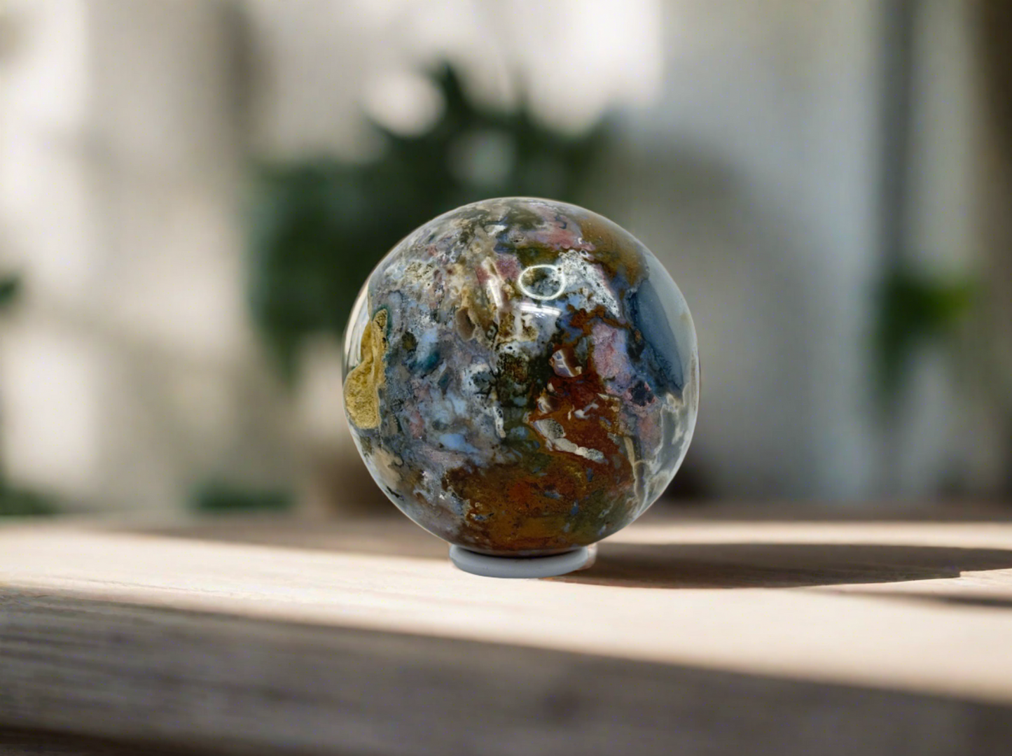 Ocean Jasper Sphere