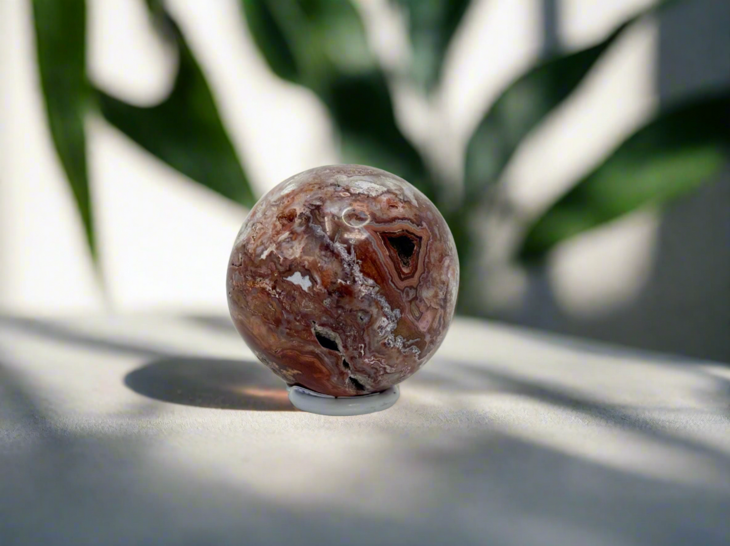 Indonesian Lace Agate Sphere