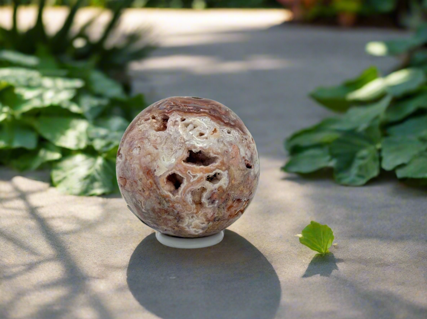 Indonesian Lace Agate Sphere