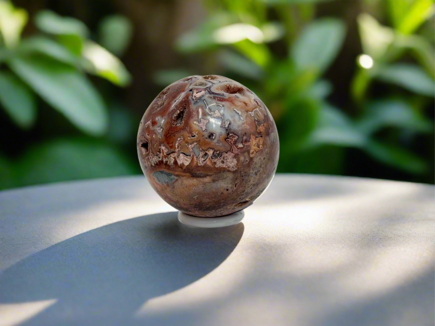 Indonesian Lace Agate Sphere