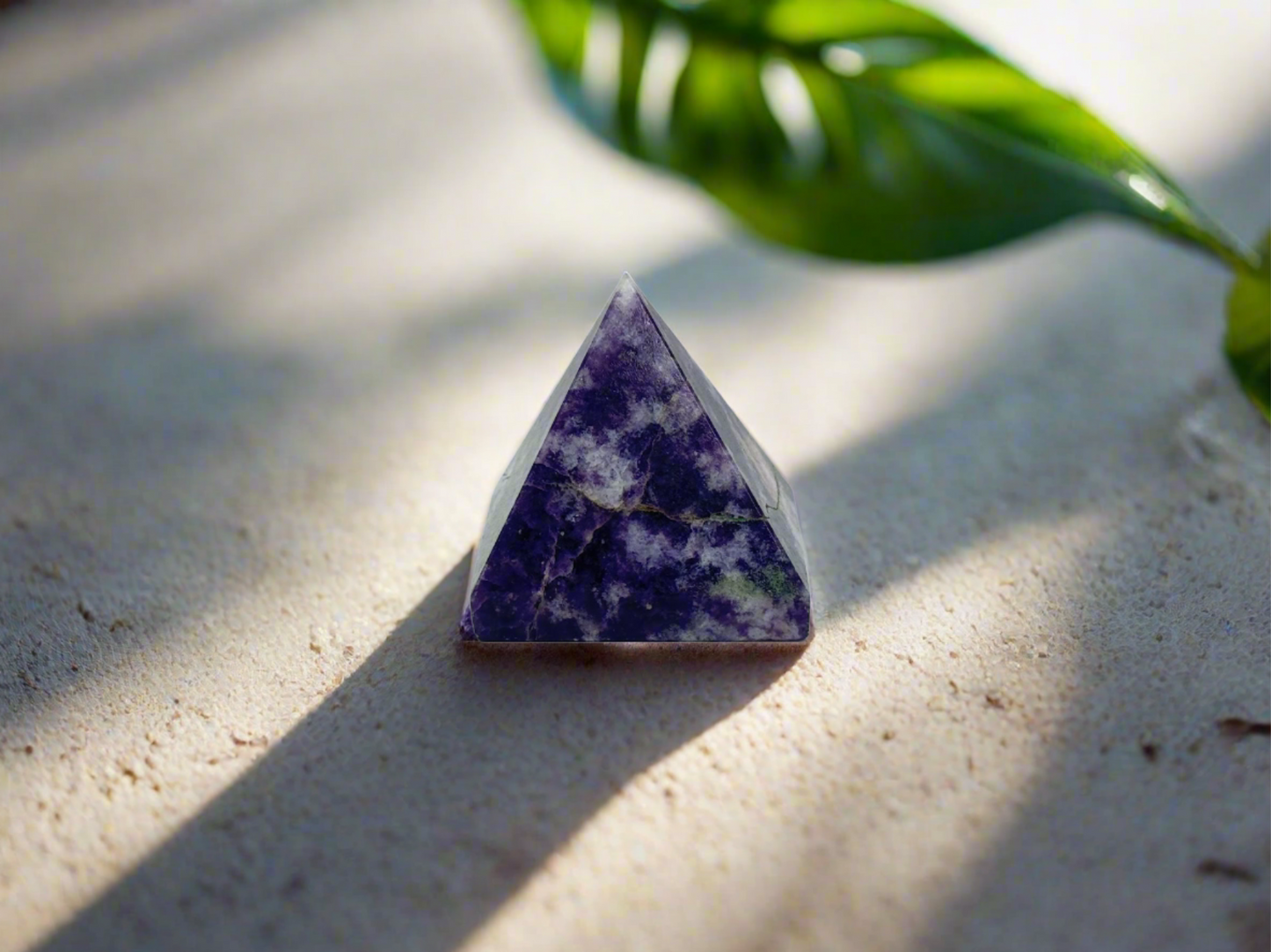 Lepidolite Pyramid