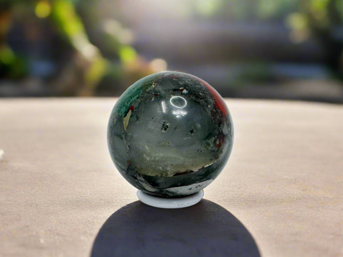 African Bloodstone Sphere