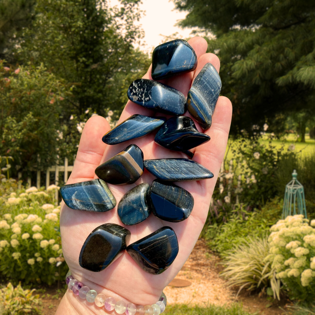 Blue Tiger Eye Tumbles