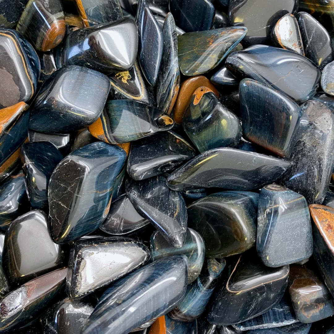 Blue Tiger Eye Tumbles