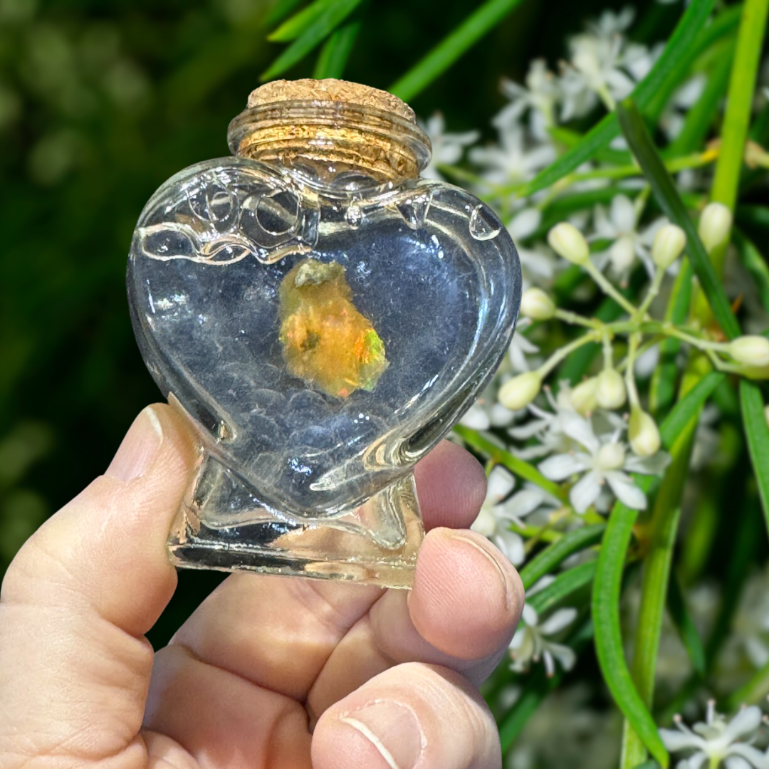 Heart Shaped - Opal Jar 1