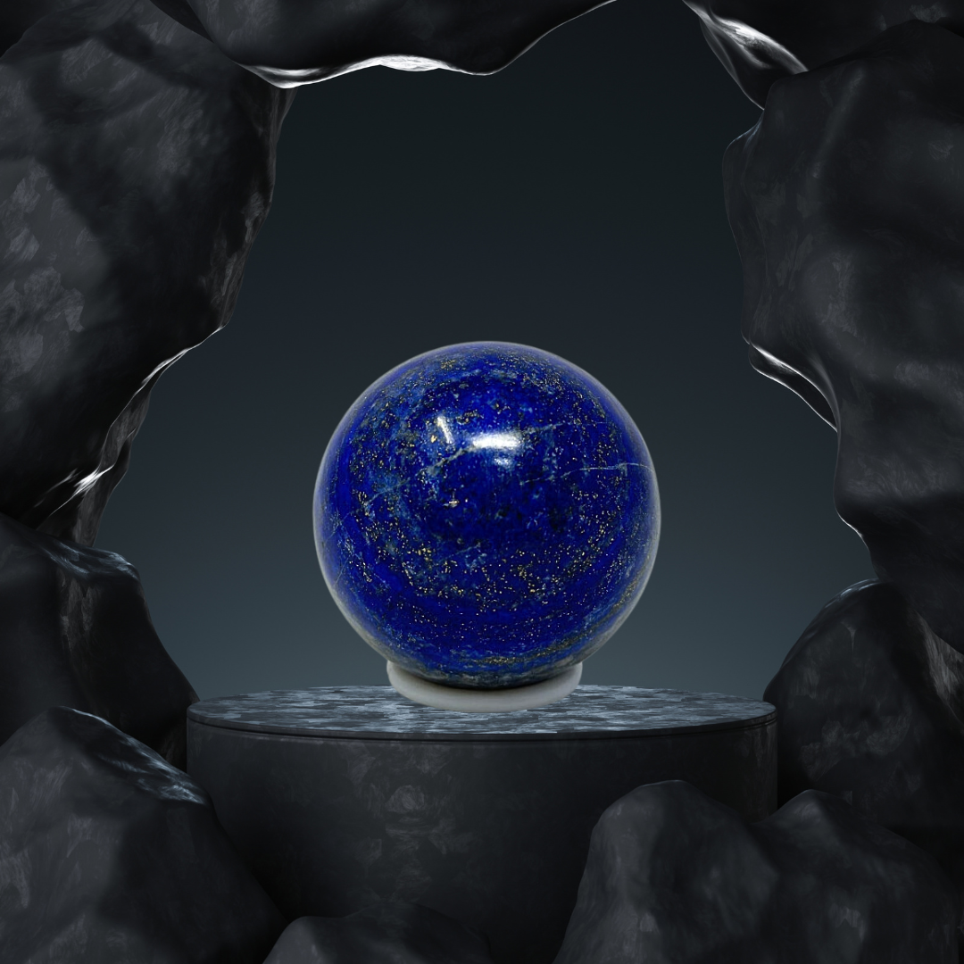 Lapis Lazuli Sphere 1