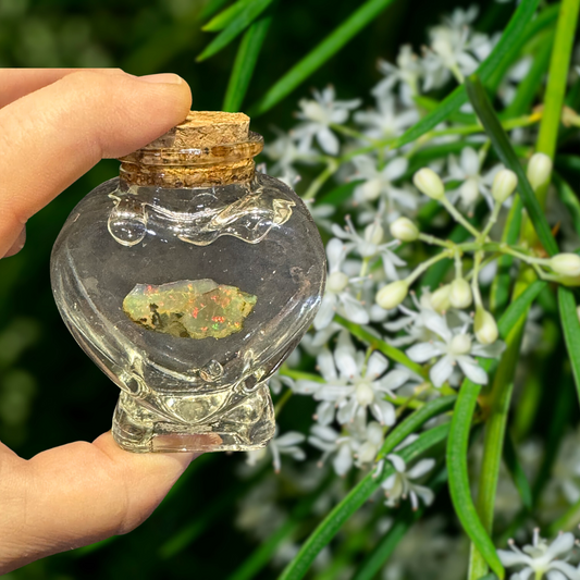 Heart Shaped - Opal Jar