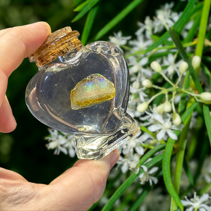 Heart Shaped - Opal Jar