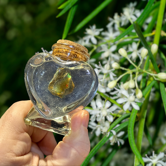 Heart Shaped - Opal Jar