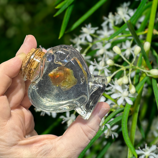 Heart Shaped - Opal Jar