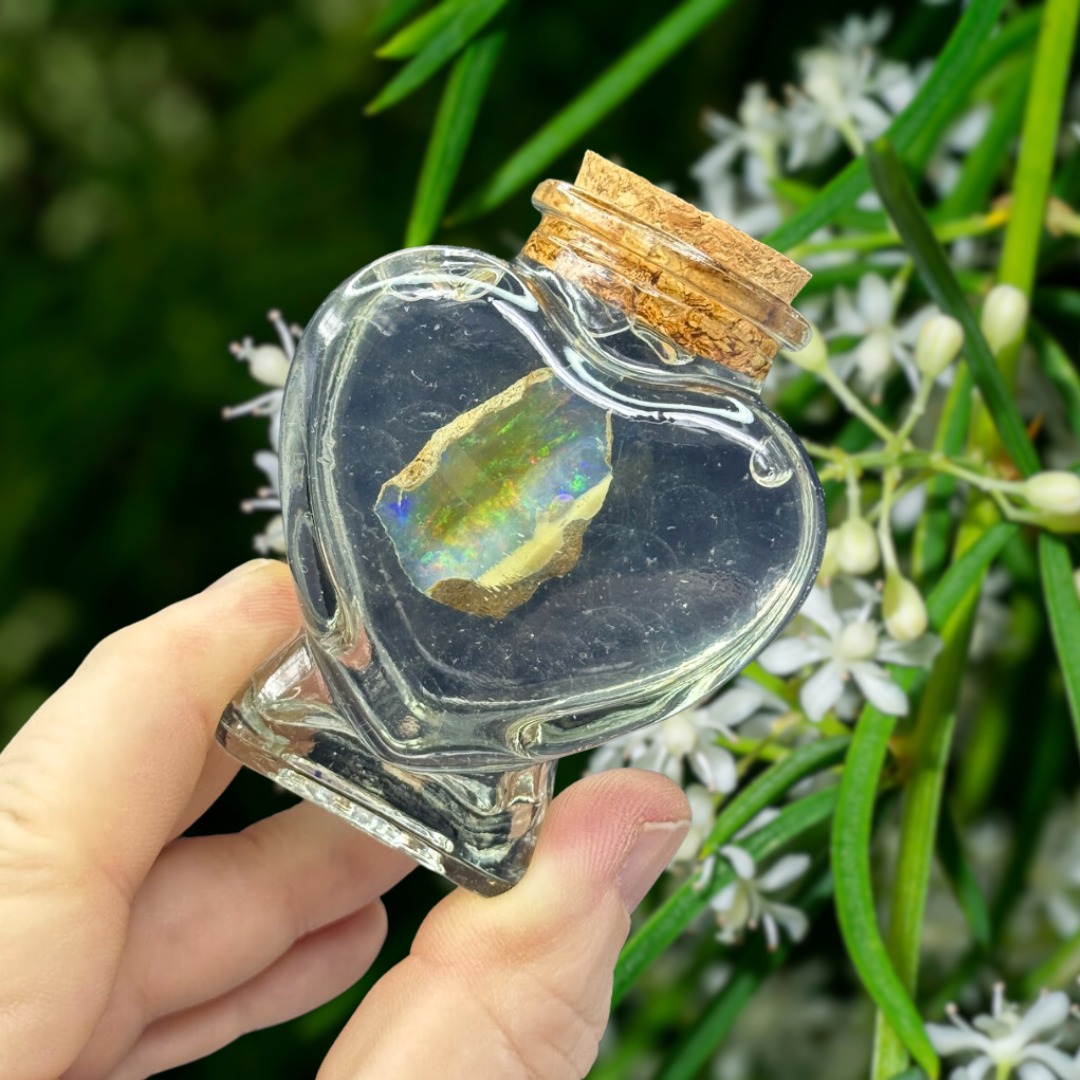Heart Shaped - Opal Jar 3