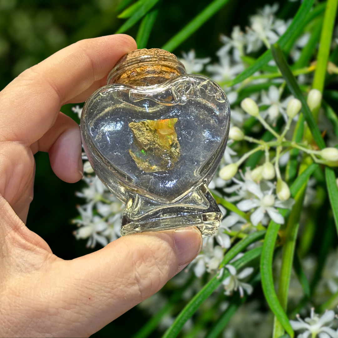 Heart Shaped - Opal Jar 30