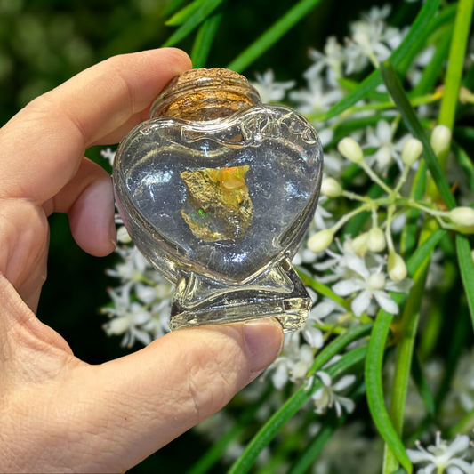 Heart Shaped - Opal Jar