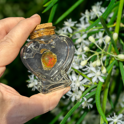 Heart Shaped - Opal Jar