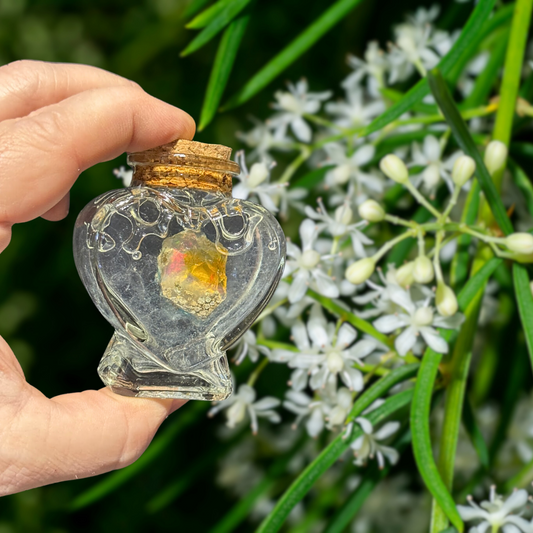 Heart Shaped - Opal Jar