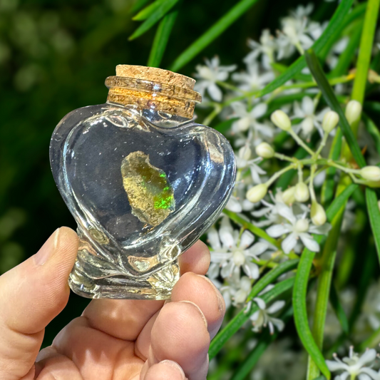 Heart Shaped - Opal Jar