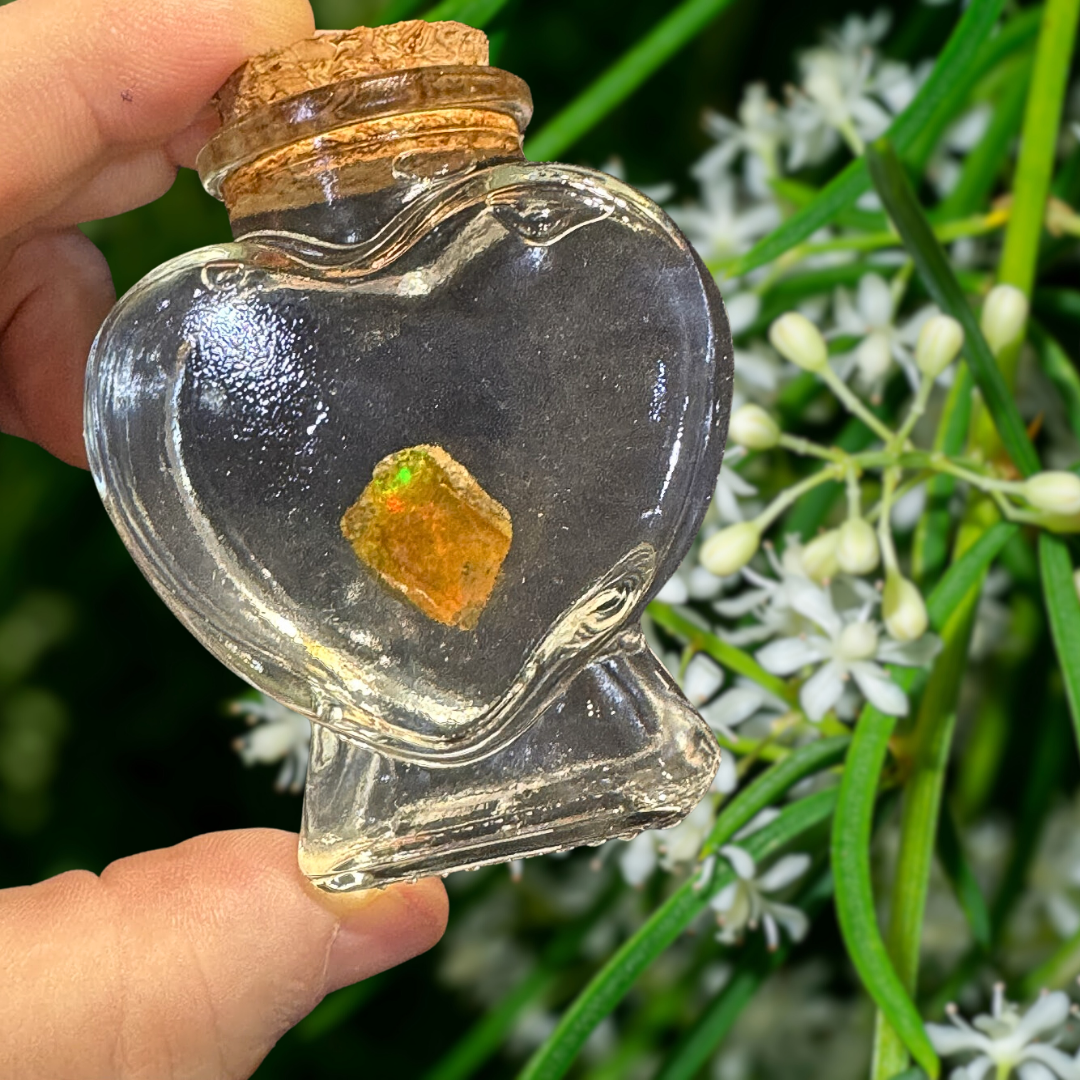 Heart Shaped - Opal Jar