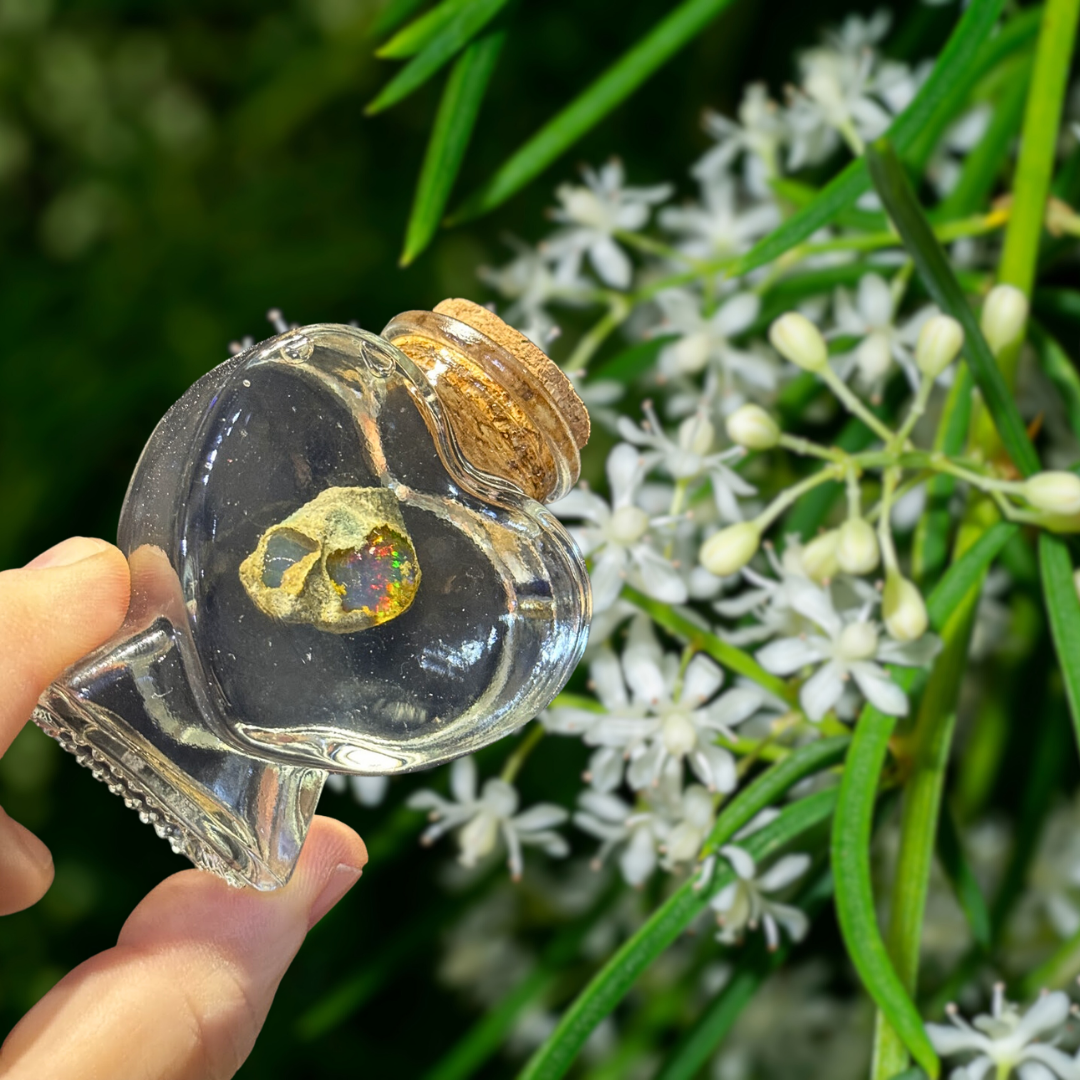 Heart Shaped - Opal Jar