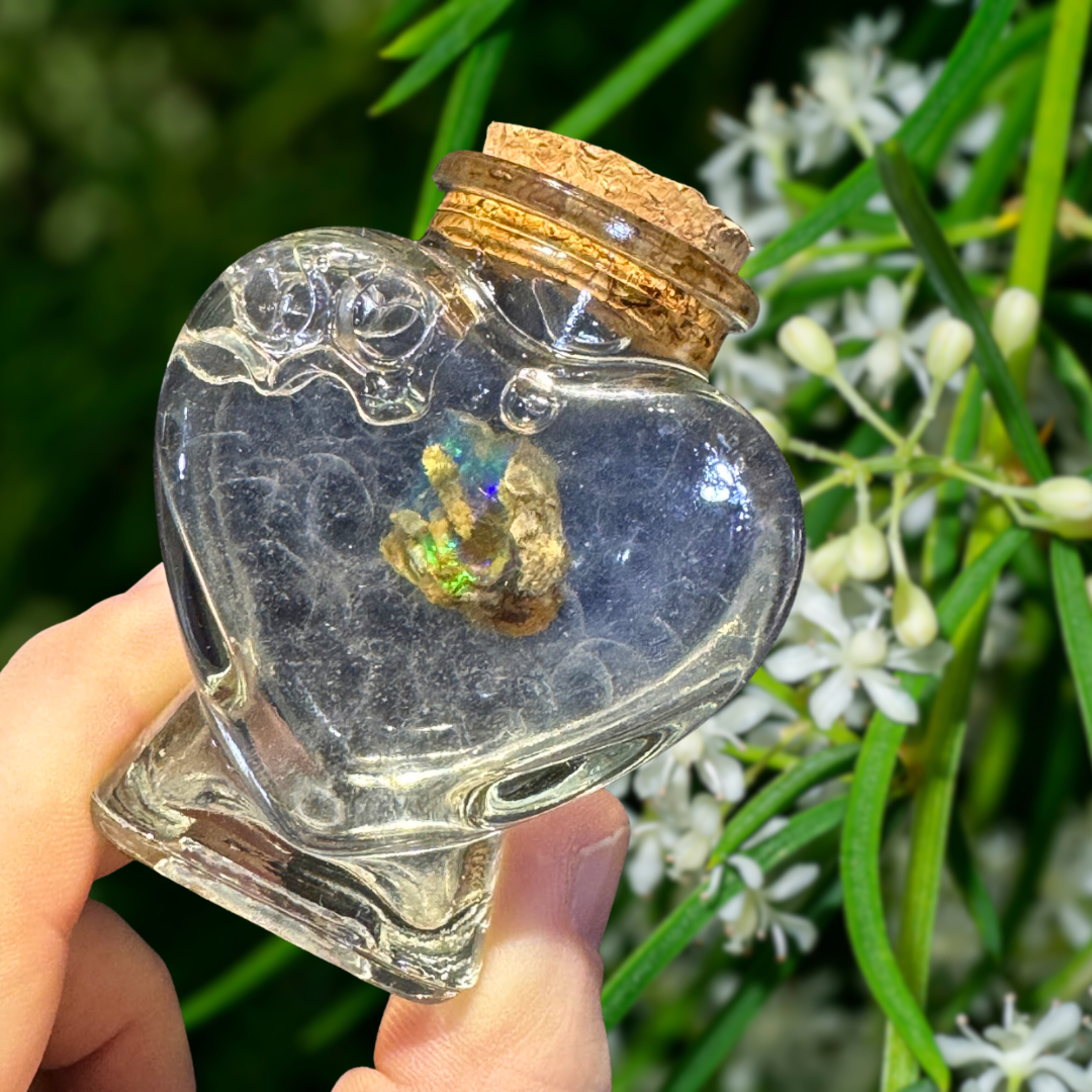 Heart Shaped - Opal Jar 6