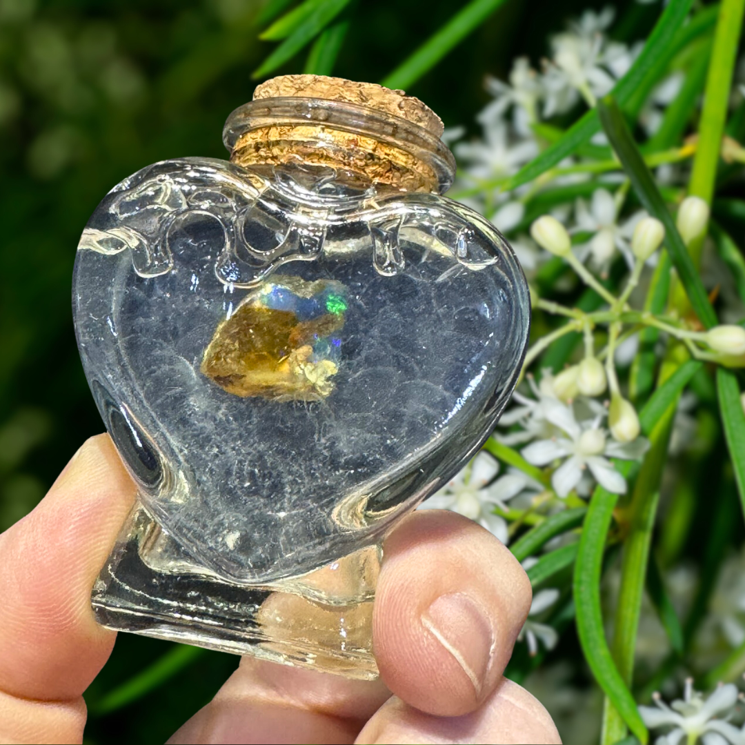 Heart Shaped - Opal Jar 6