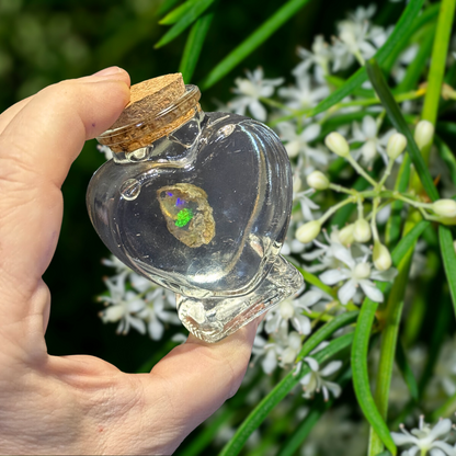 Heart Shaped - Opal Jar