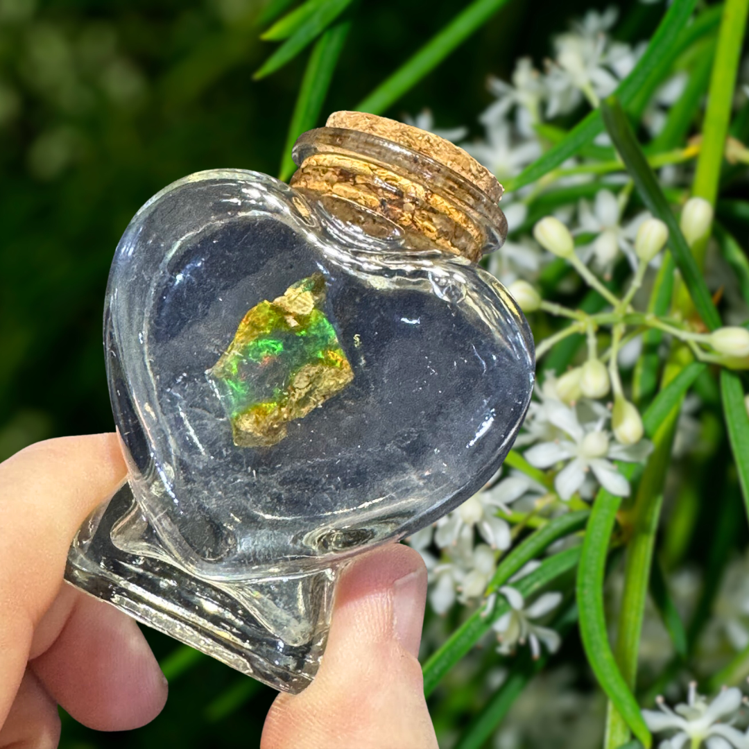 Heart Shaped - Opal Jar 7