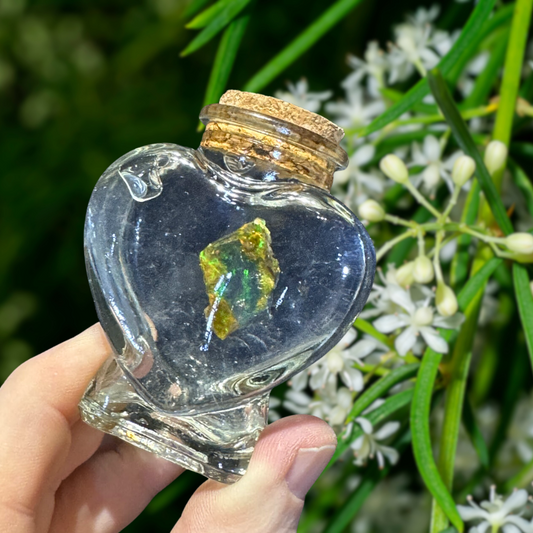 Heart Shaped - Opal Jar