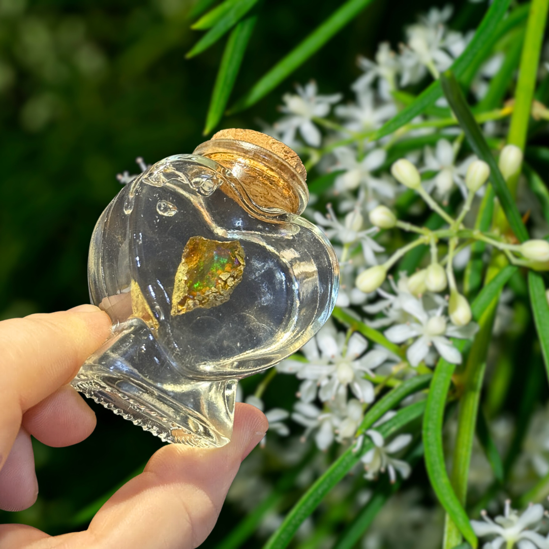 Heart Shaped - Opal Jar