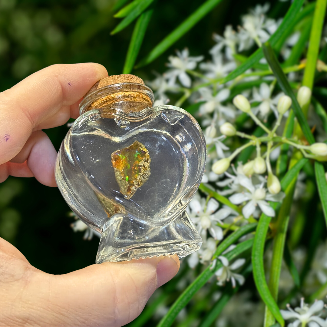 Heart Shaped - Opal Jar 72