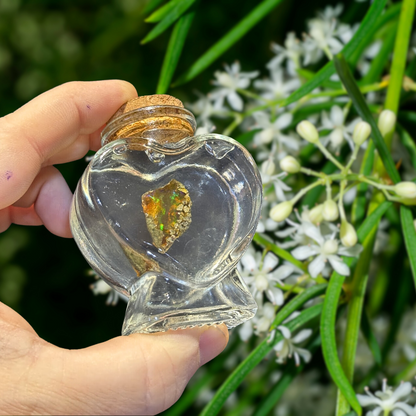 Heart Shaped - Opal Jar