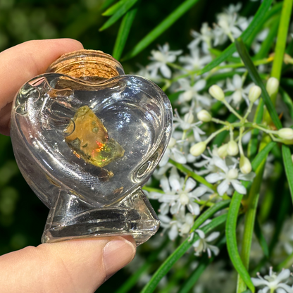 Heart Shaped - Opal Jar