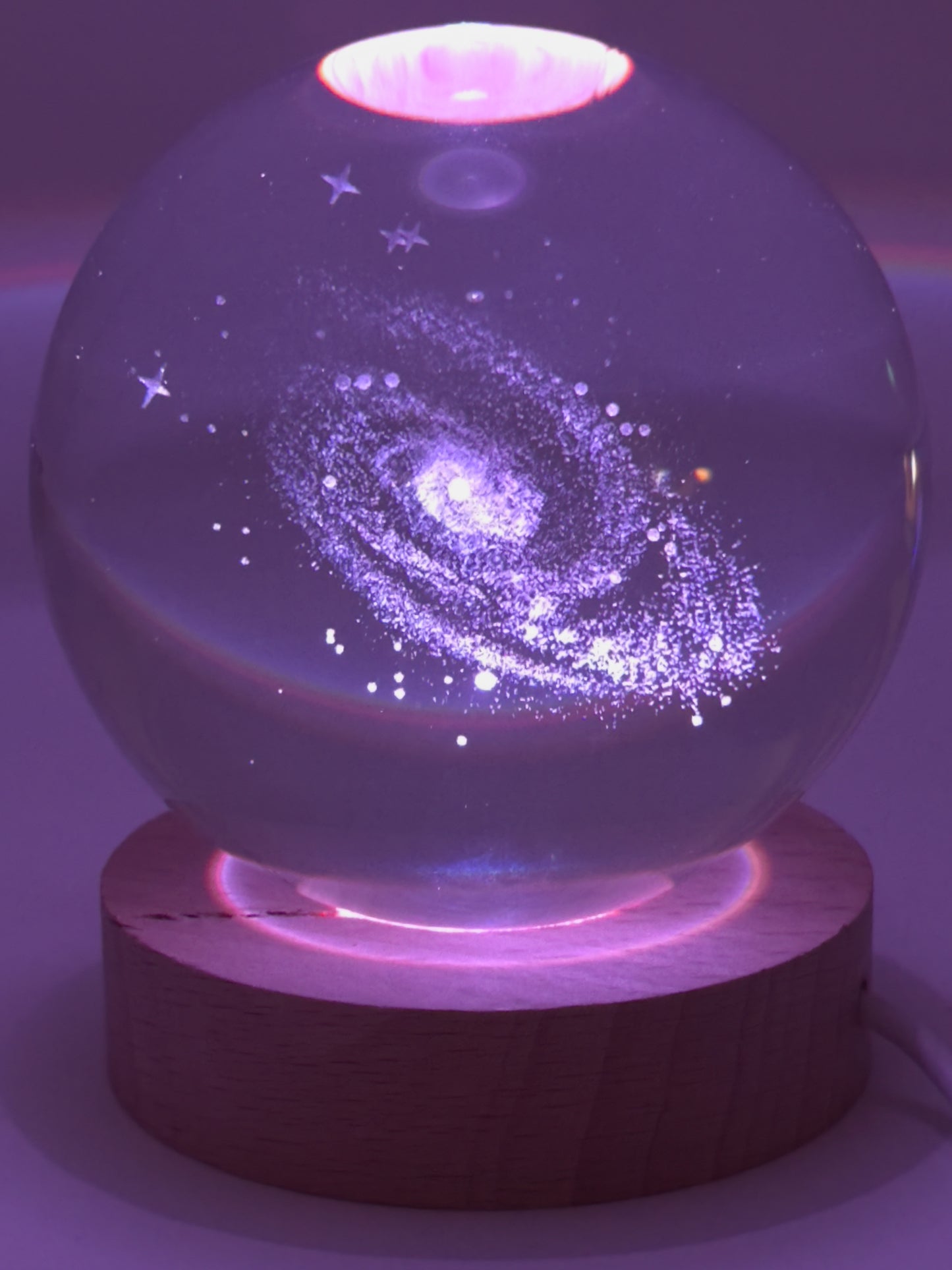 Hologram Sphere Galaxy